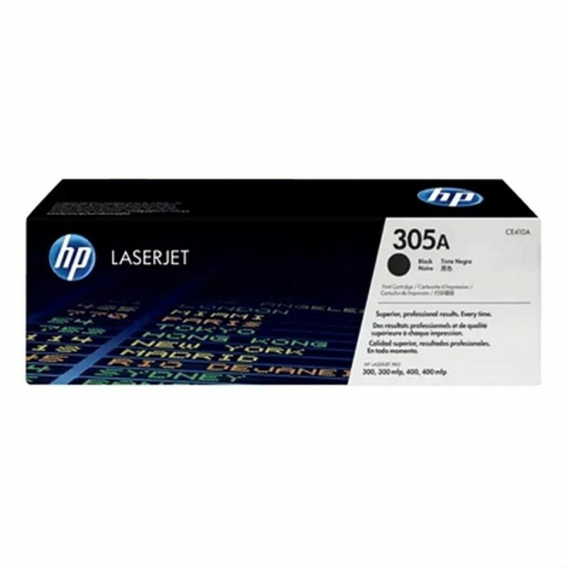 Toner original HP CE410A Noir