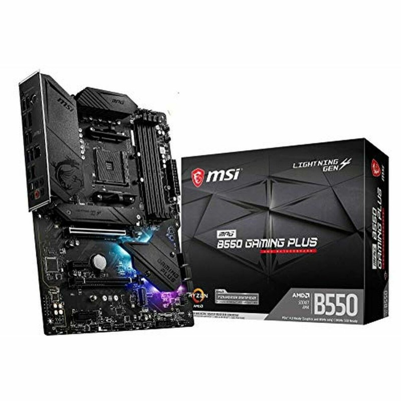 Carte Mère MSI 7C56-003R ATX DDR4 AM4 AMD B550 AMD AMD AM4