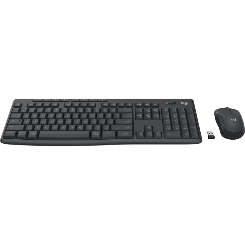 clavier et souris Logitech MK370 Noir Espagnol Qwerty