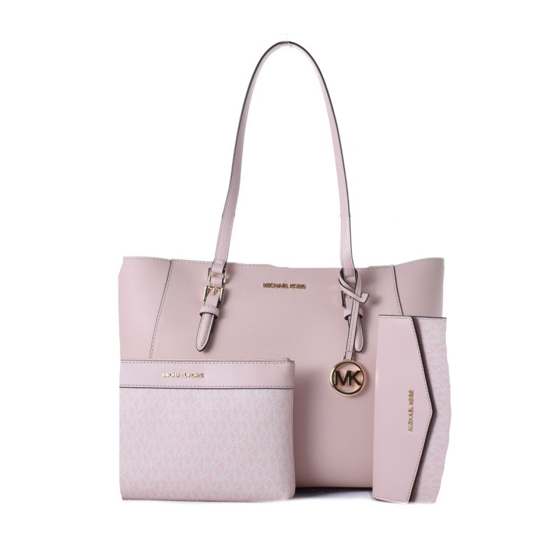 Sac-à-main Femme Michael Kors CHARLOTTE Rose 34 x 27 x 11 cm