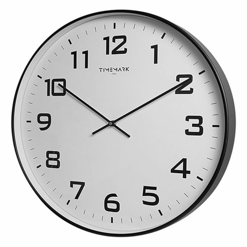 Horloge Murale Timemark Noir 50 x 50 cm