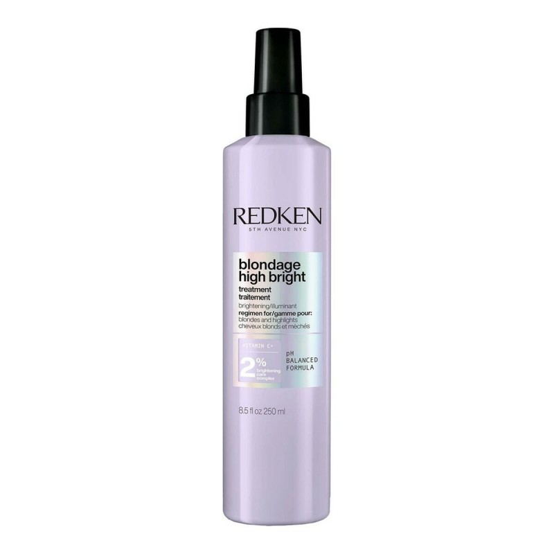 Traitement Protecteur Capillaire Redken Blondage High Bright 250 ml Pré-Shampoing