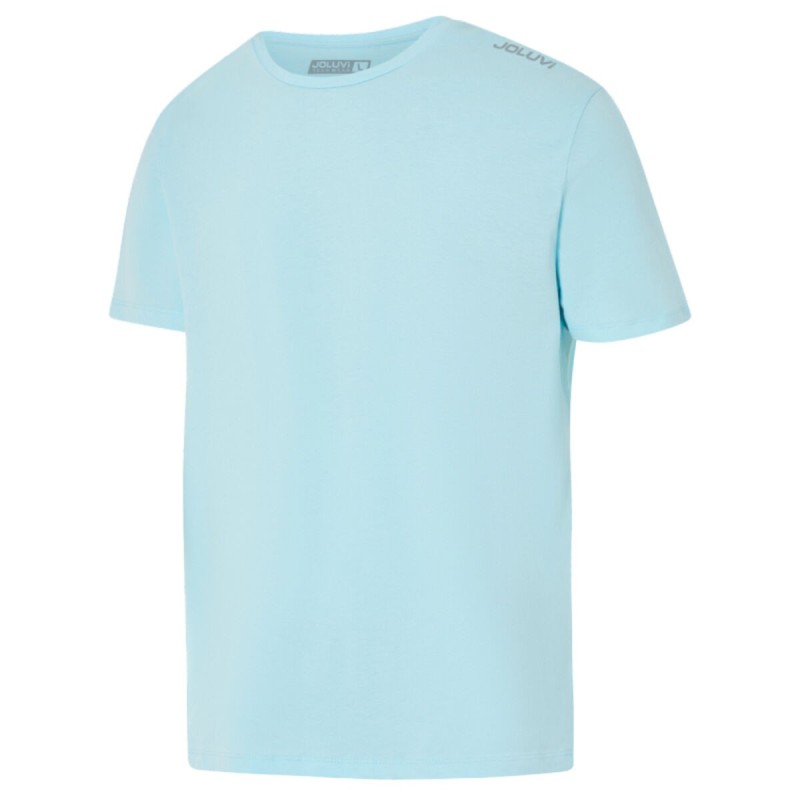 T-shirt à manches courtes homme Joluvi Combed Cotton Bleu