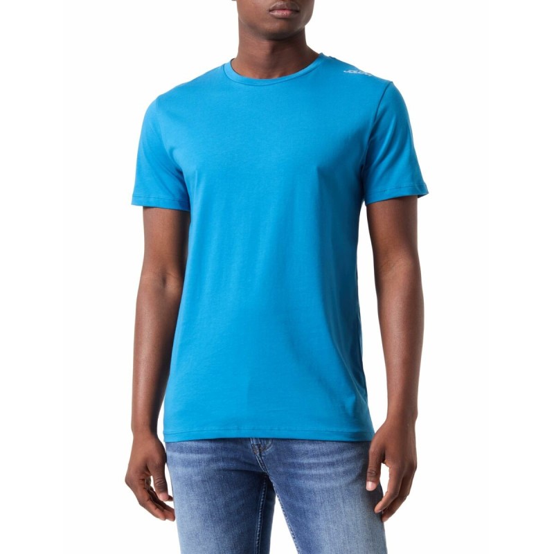 T-shirt à manches courtes homme Joluvi Combed Cotton Bleu