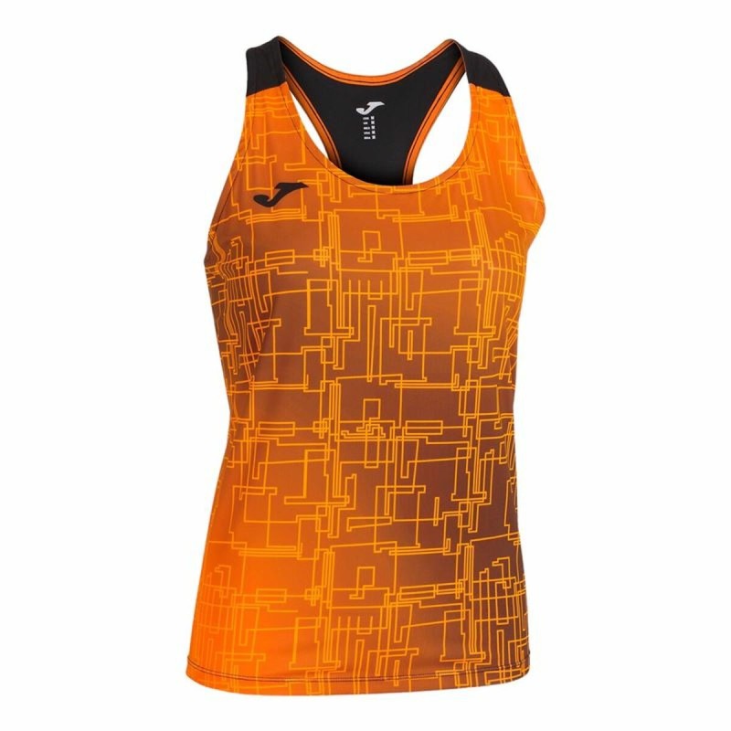 Débardeur Femme Joma Sport Elite VIII Noir Orange