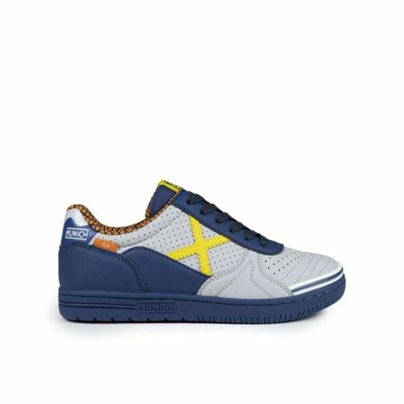 Chaussures de Futsal pour Enfants Munich G-3 Kid Profit Bleu