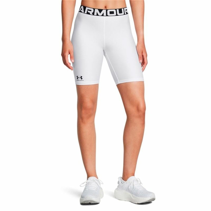 Short de Sport pour Homme Under Armour Hg 8In Blanc