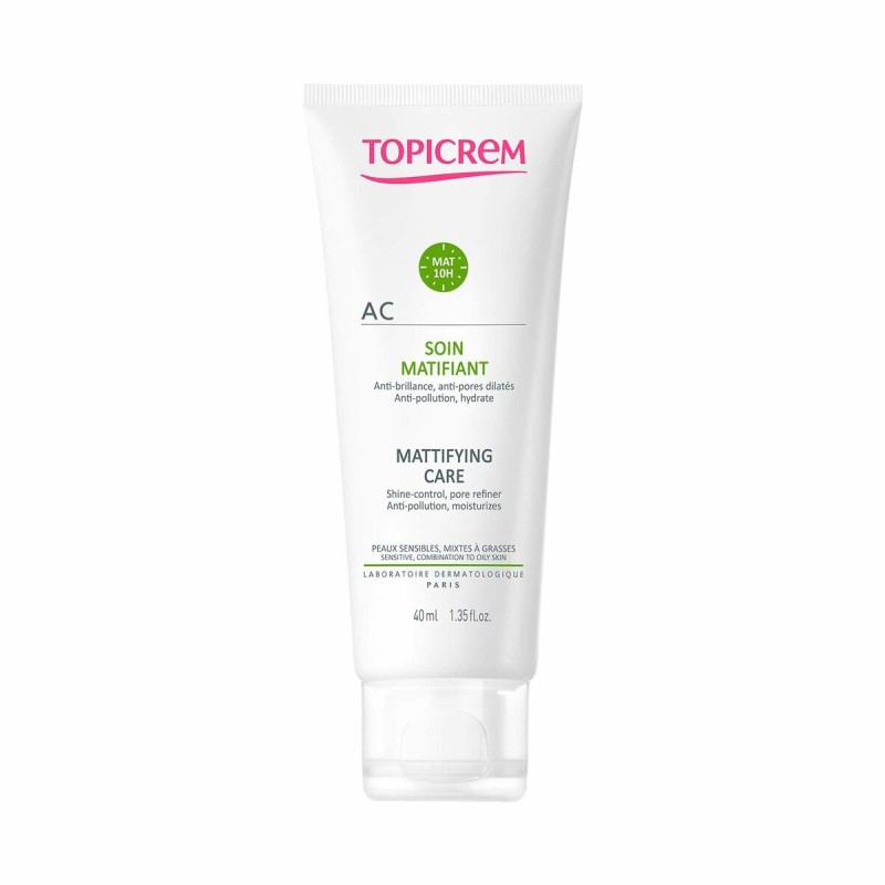 Crème visage Topicrem Mattifying Care Gel Matifiant