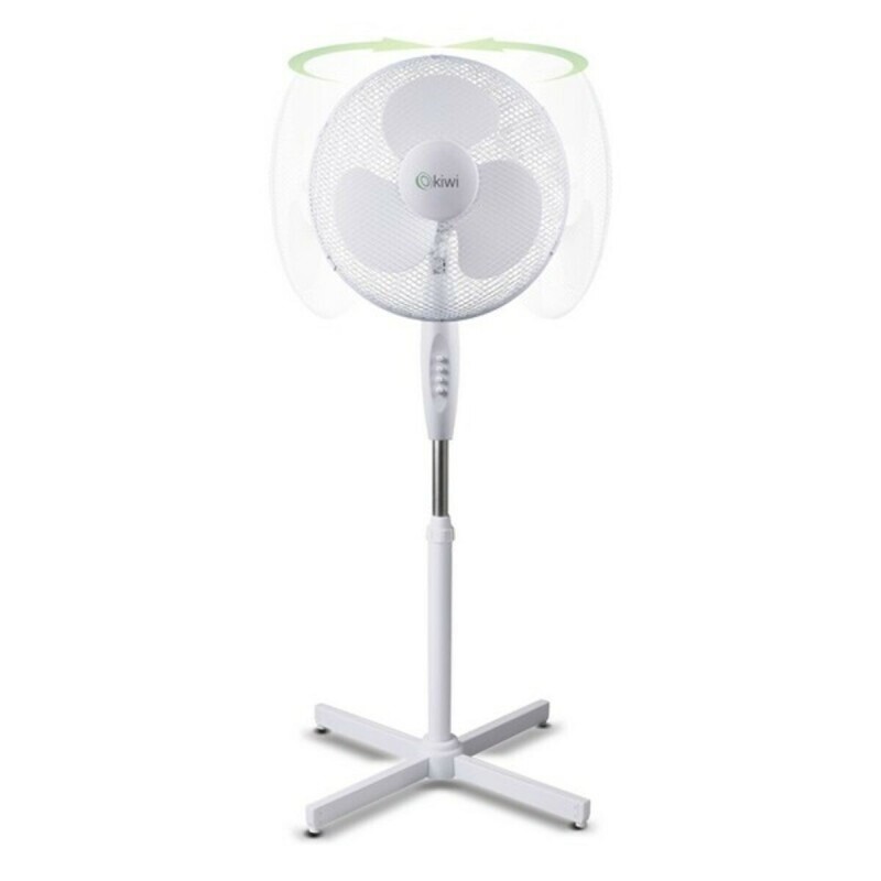 Ventilateur sur Pied Kiwi Blanc 45 W (Ø 40 cm)