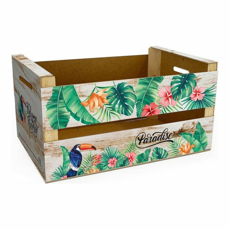 Boîte de rangement Confortime Paradise Brille Tropical (44 x 24