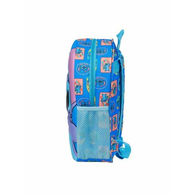 Cartable Stitch Bleu 27 x 33 x 10 cm 3D