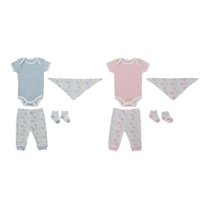 Coffret Bébé DKD Home Decor Coton (2 pcs)