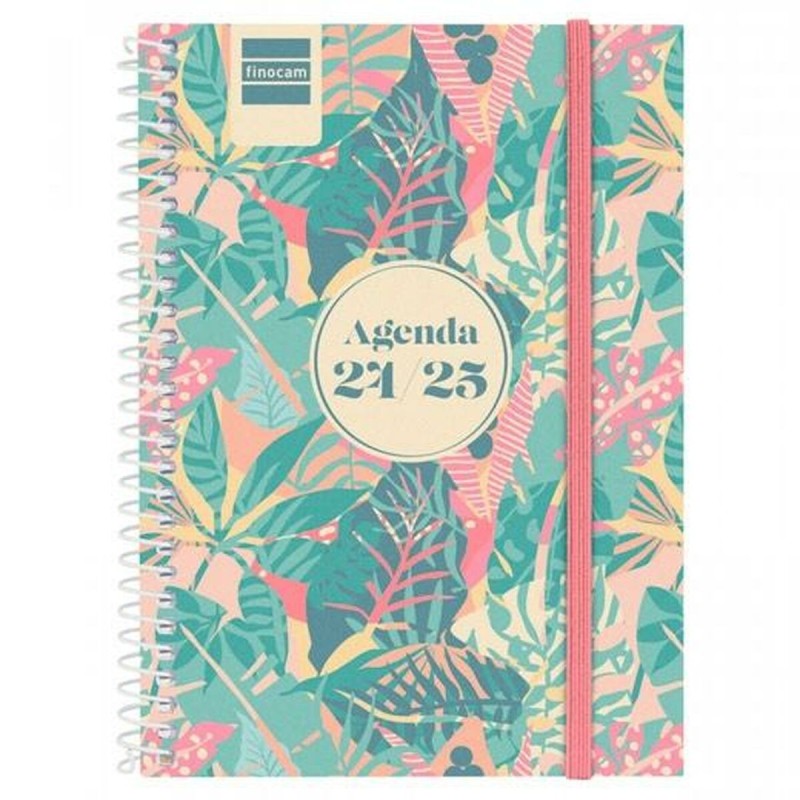 Agenda Finocam Exotic Multicouleur 1/8 12 x 16