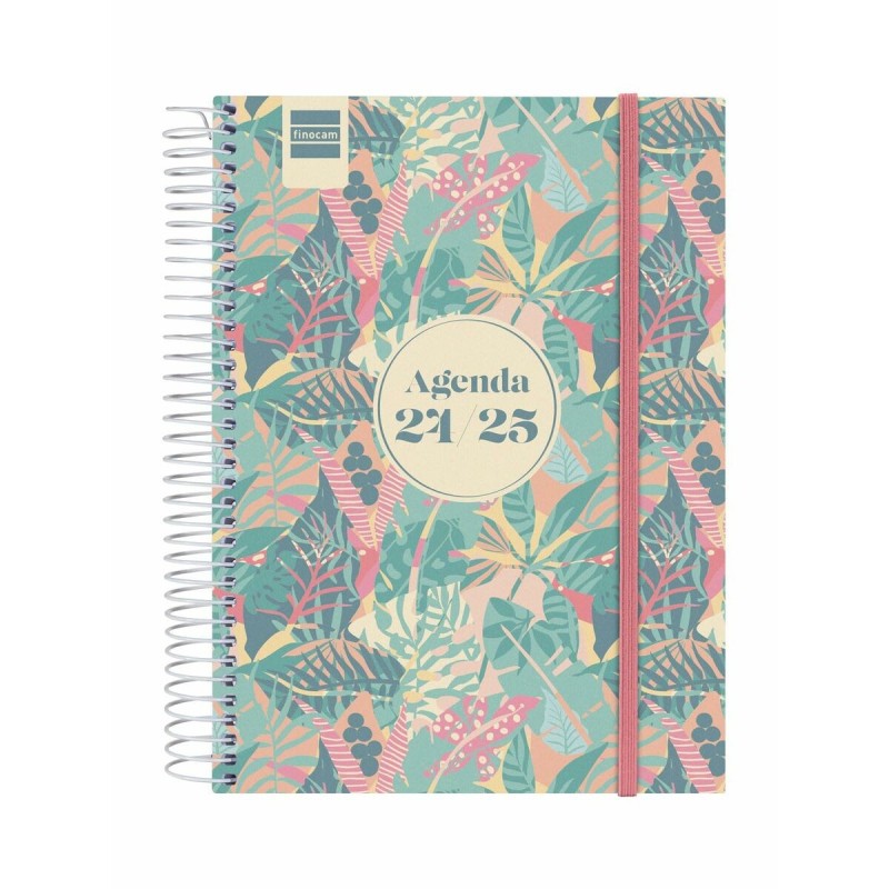 Agenda Finocam Exotic Multicouleur quarto 15