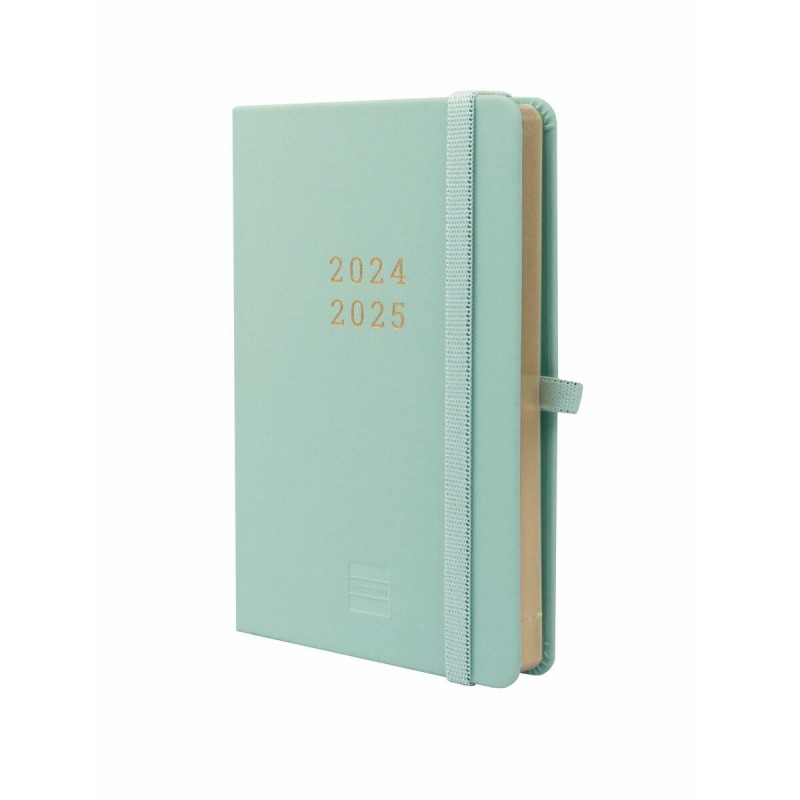 Agenda Finocam Minimal Turquoise A6 10 x 15 cm 2024-2025