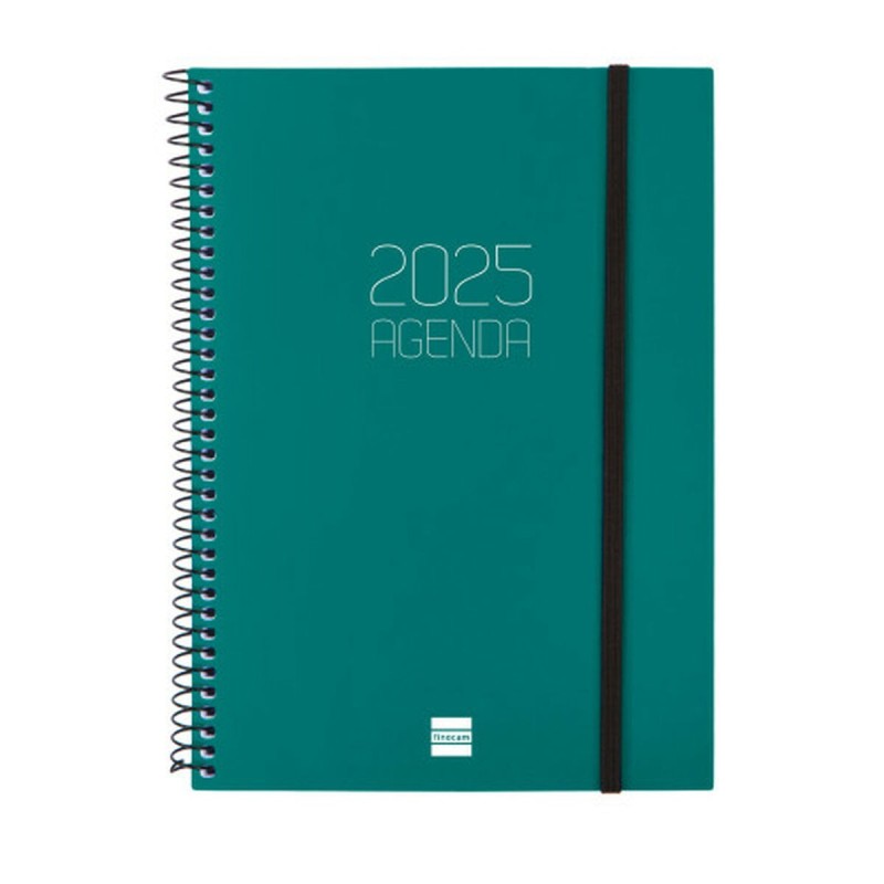 Agenda Finocam OPAQUE Vert A5 15