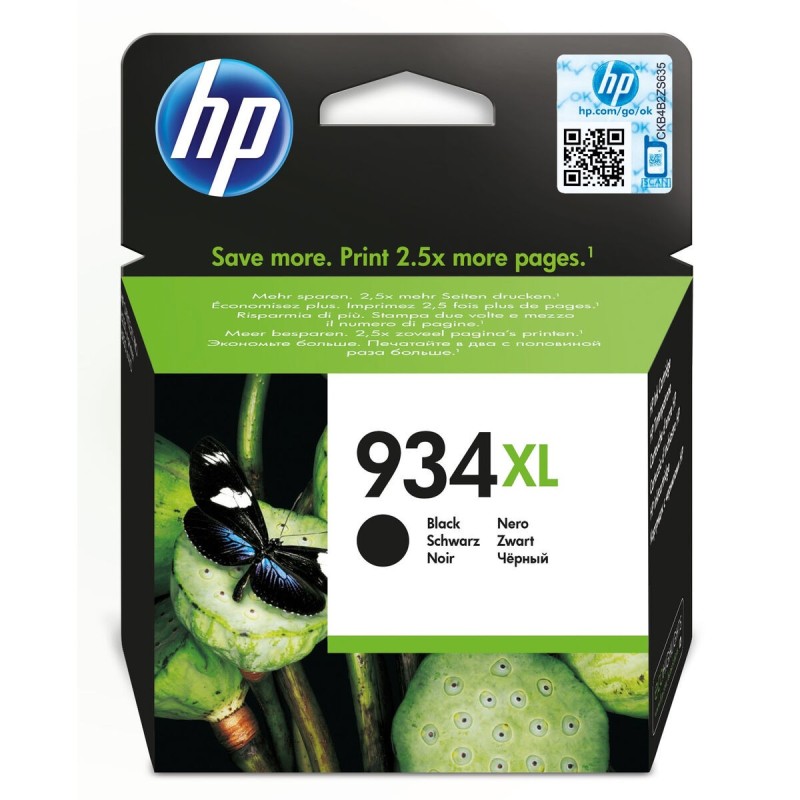 Cartouche d'encre originale HP 934XL Noir