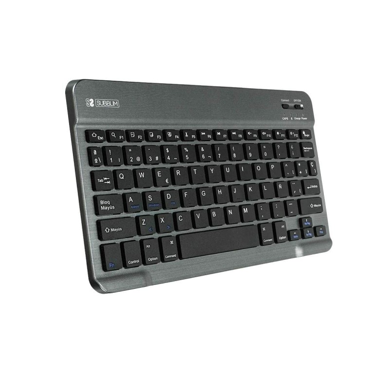 Clavier Subblim SUB-KBT-SM0002 Gris Espagnol Qwerty