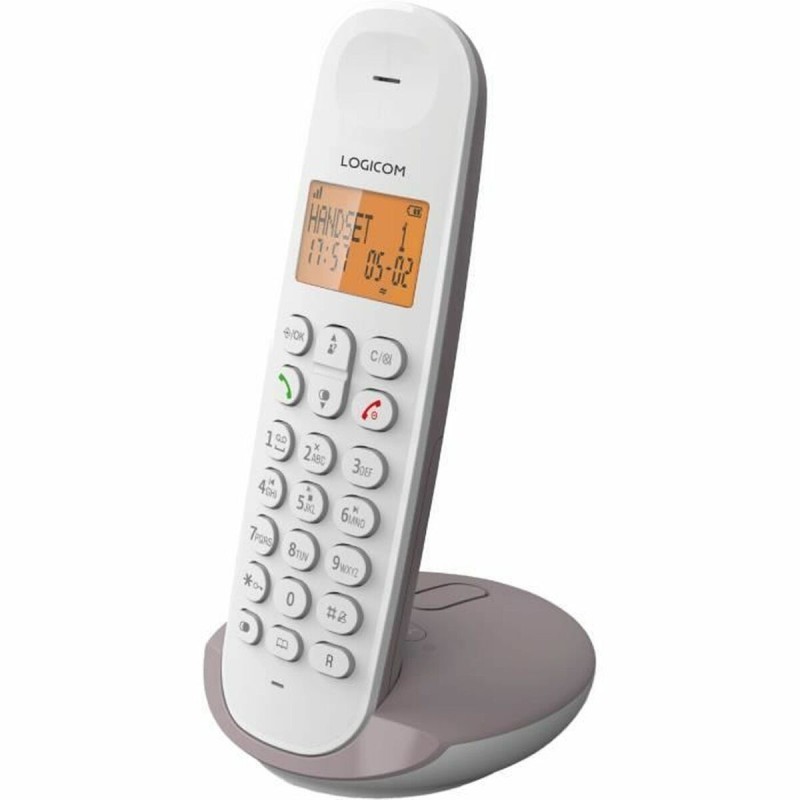 Téléphone Sans Fil Logicom ILOA 155T SOLO Marron Gris Taupe