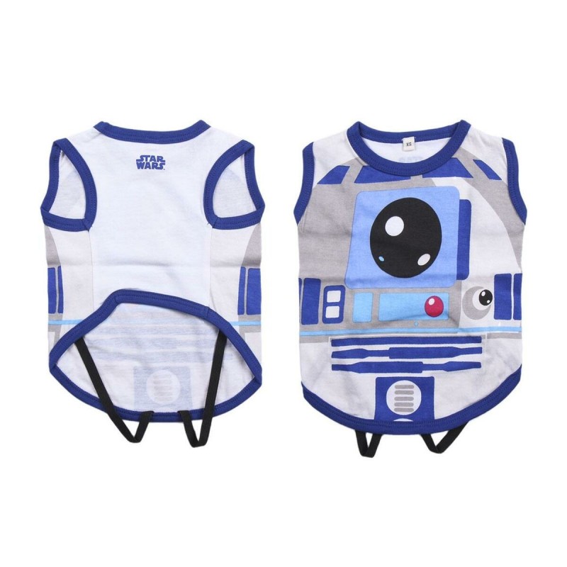 T-shirt pour Chien Star Wars R2-D2 Bleu 2XS - M