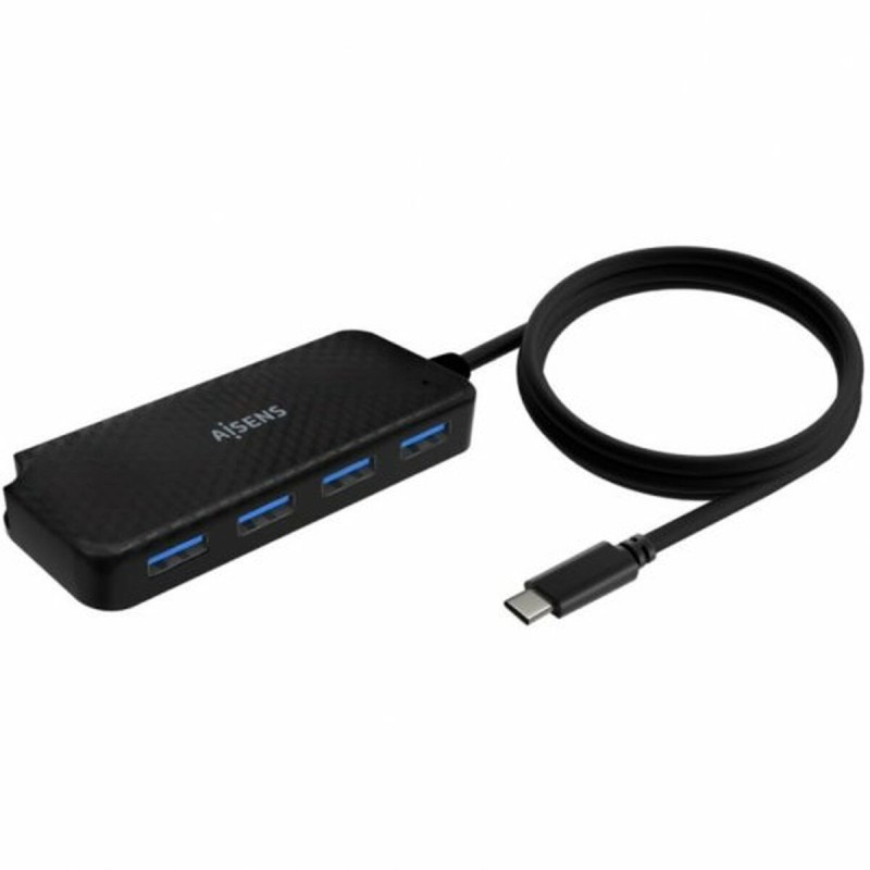 Hub USB Aisens A109-0716 Noir (1 Unité)