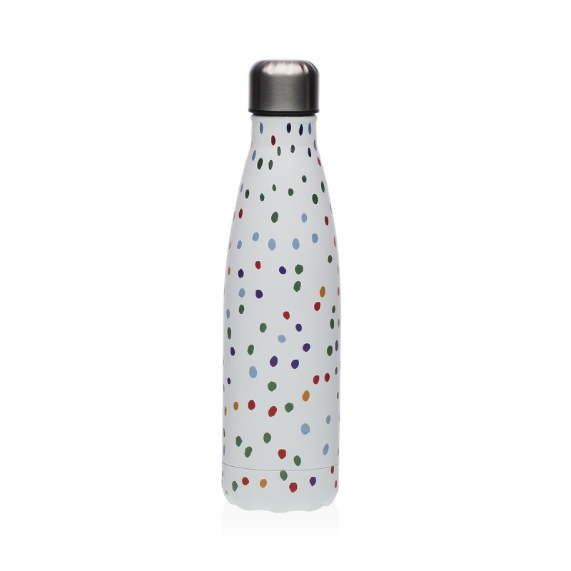 Bouteille d'eau Versa Dotty Acier 7 x 27 x 7 cm