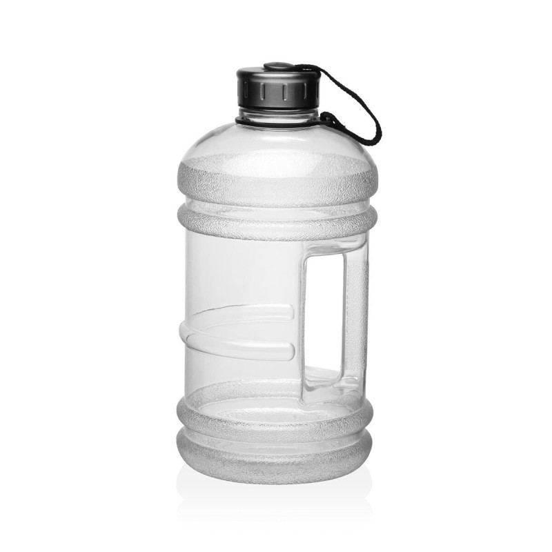 Bouteille d'eau Versa Transparent Silicone Acier inoxydable Polyéthylène Acier polystyrène Polyéthylène téréphtalate (PET) 2 L 1