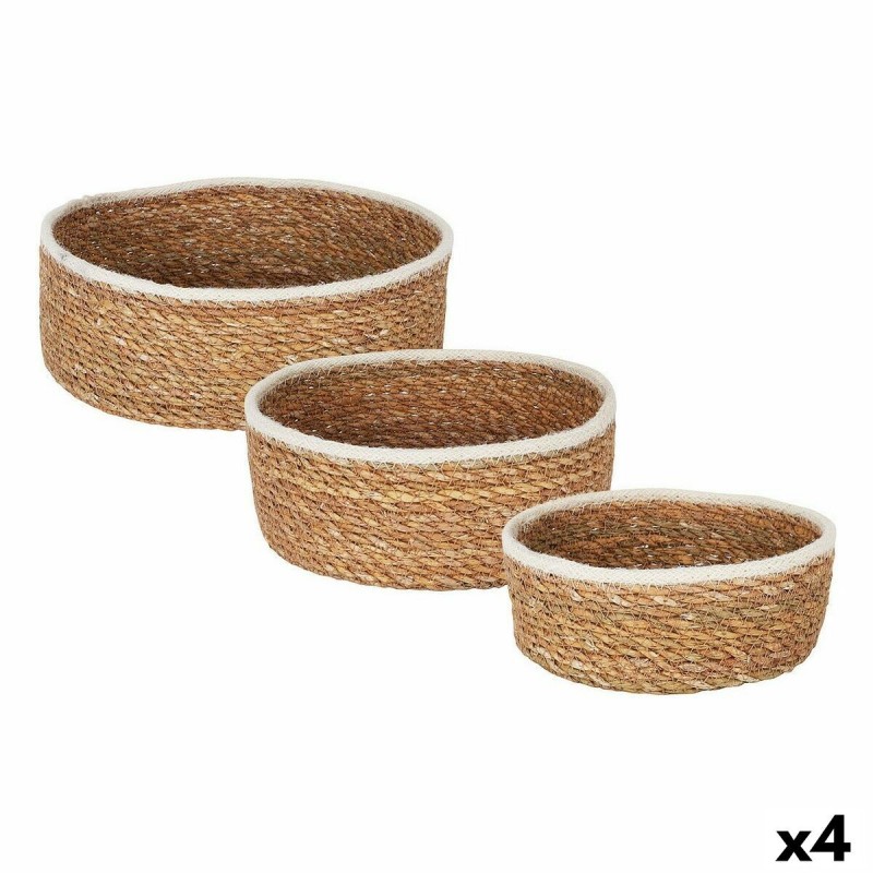 Set de basket Privilege   3 Pièces osier 17 cm (3 Pièces) (4 Unités)