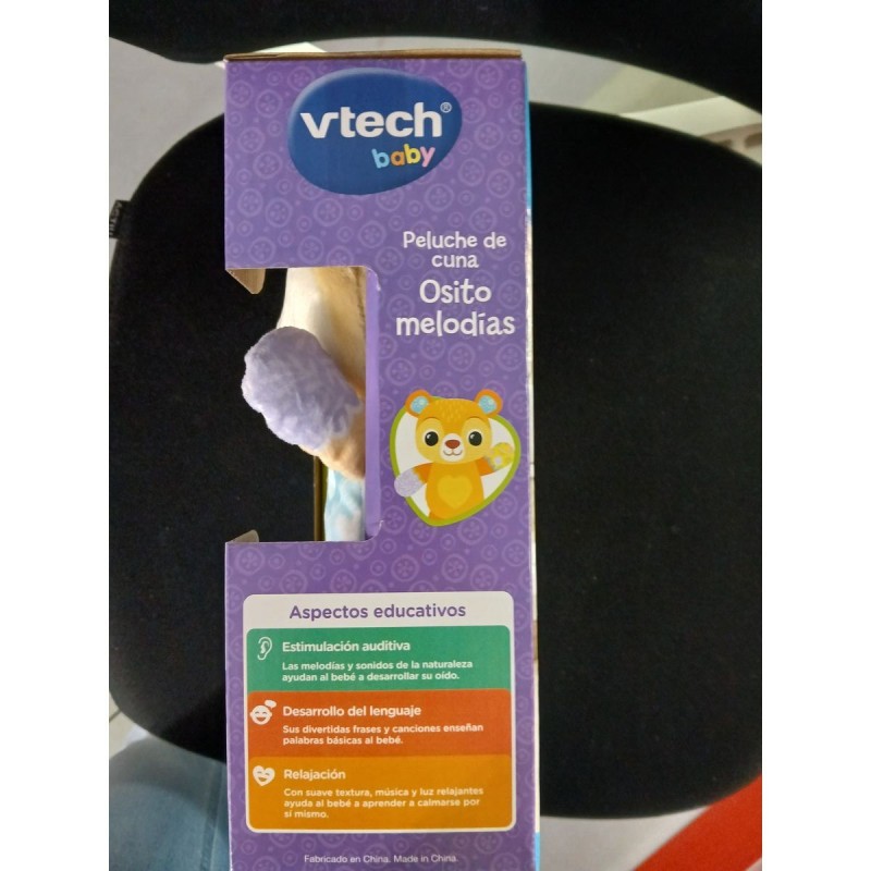 Peluche musicale Vtech Ours 23 x 19 x 8,5 cm