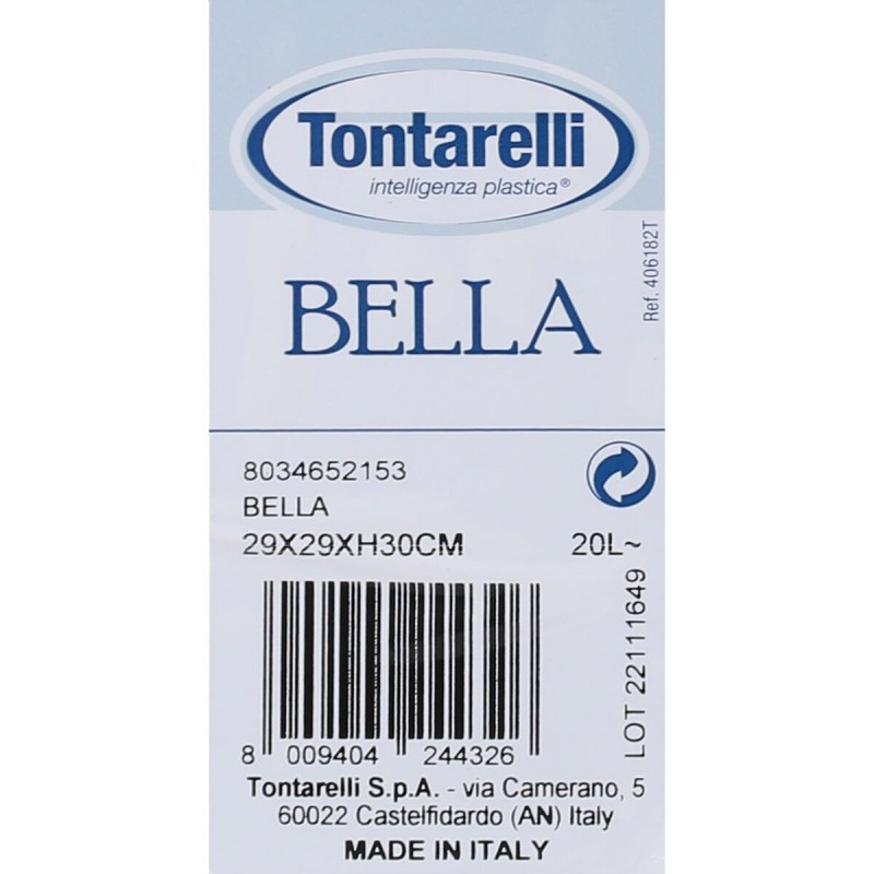 Boîte Multiusage Tontarelli Bella Graphite (5 Unités)