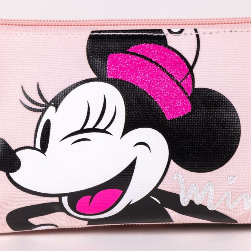 Trousse Fourre-Tout Triple Minnie Mouse