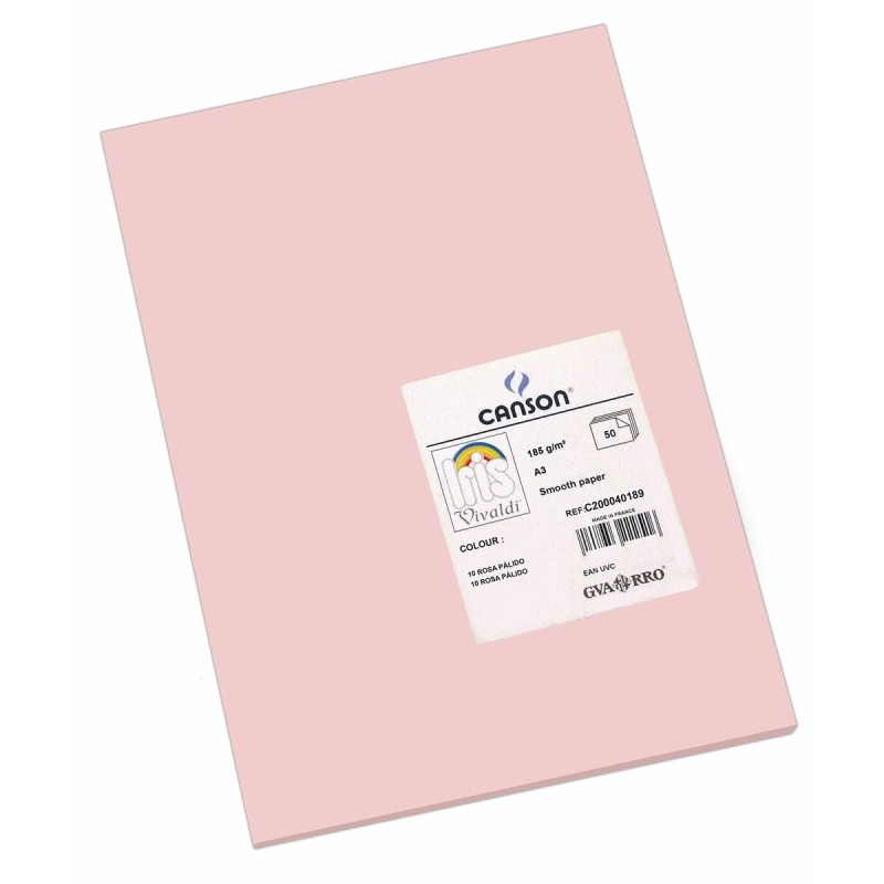 Papiers carton Iris Rose (50 Unités)