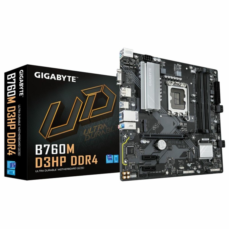 Carte Mère Gigabyte B760M D3HP DDR4 LGA 1700 Intel B760