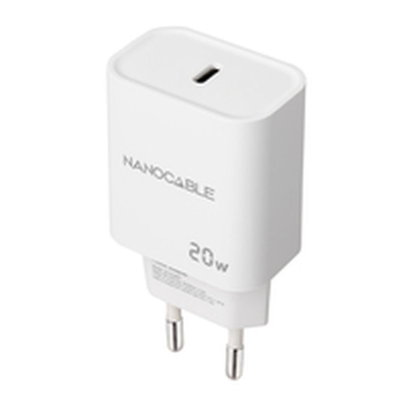 Chargeur mural NANOCABLE Blanc