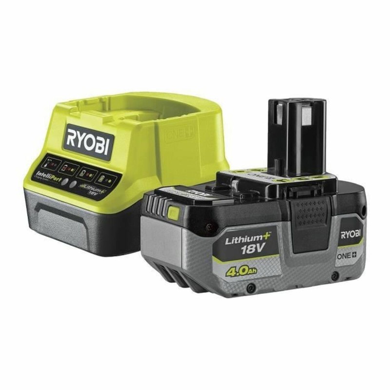 Ensemble chargeur et batterie rechargeable Ryobi 18 V 4 Ah