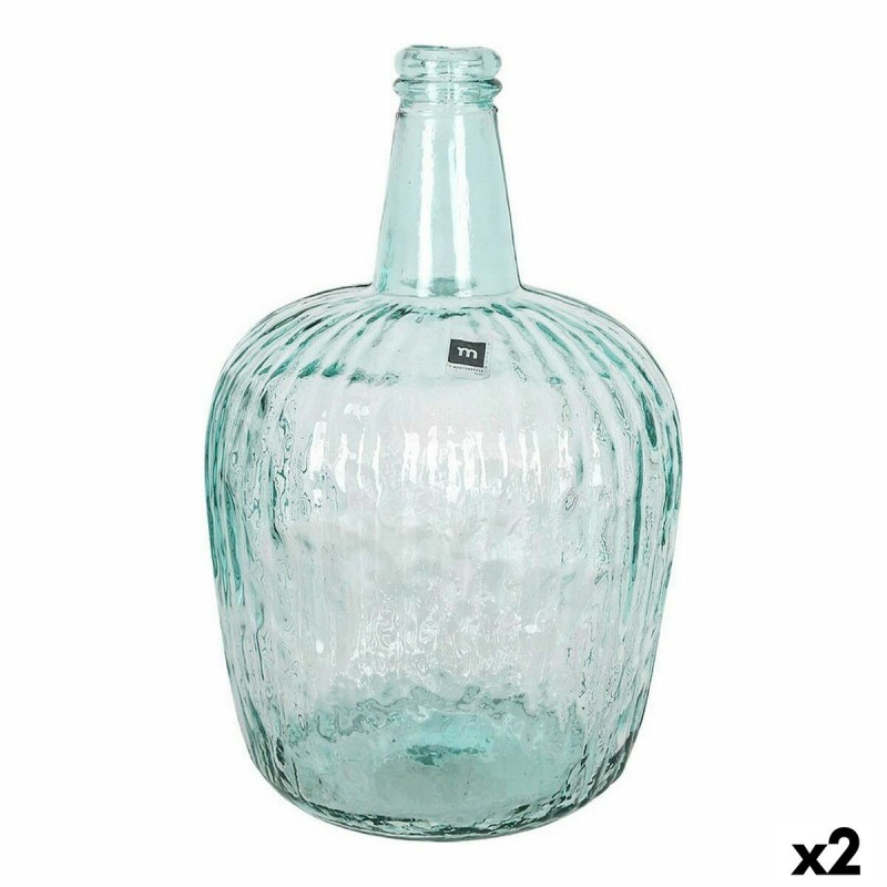 Bouteille Décorative La Mediterránea Apple verre (2 Unités)