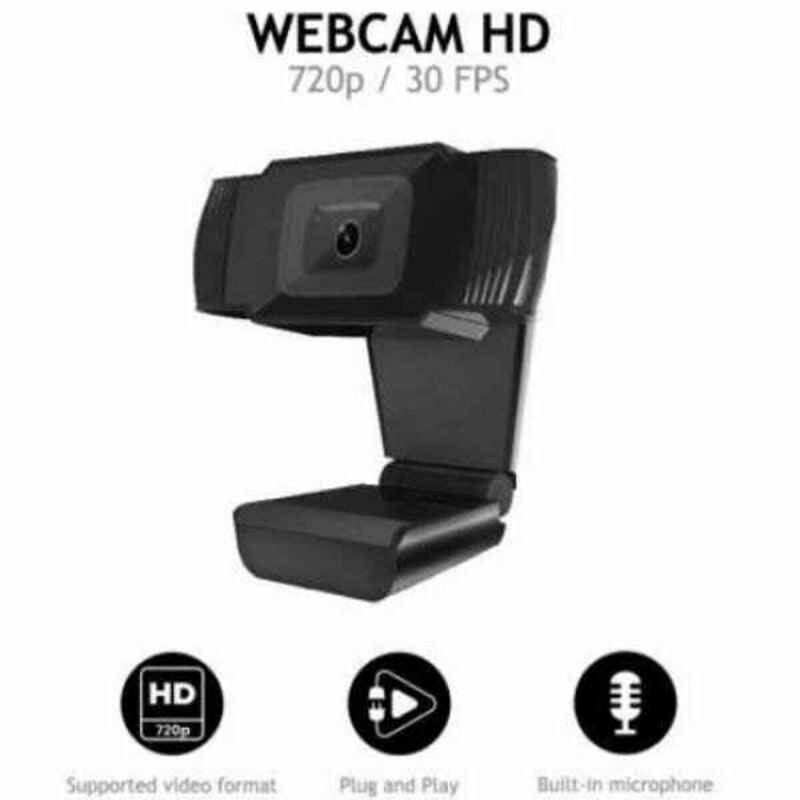 Webcam Nilox NXWC02 HD 720P Noir