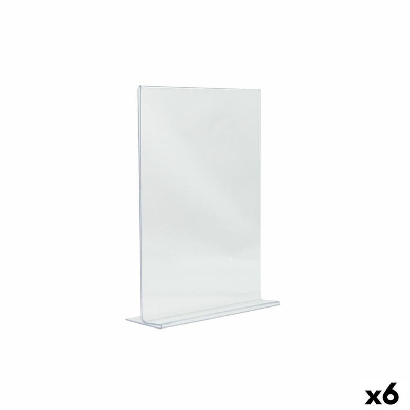 Panneau Securit   Transparent Avec support 30 x 21 x 8