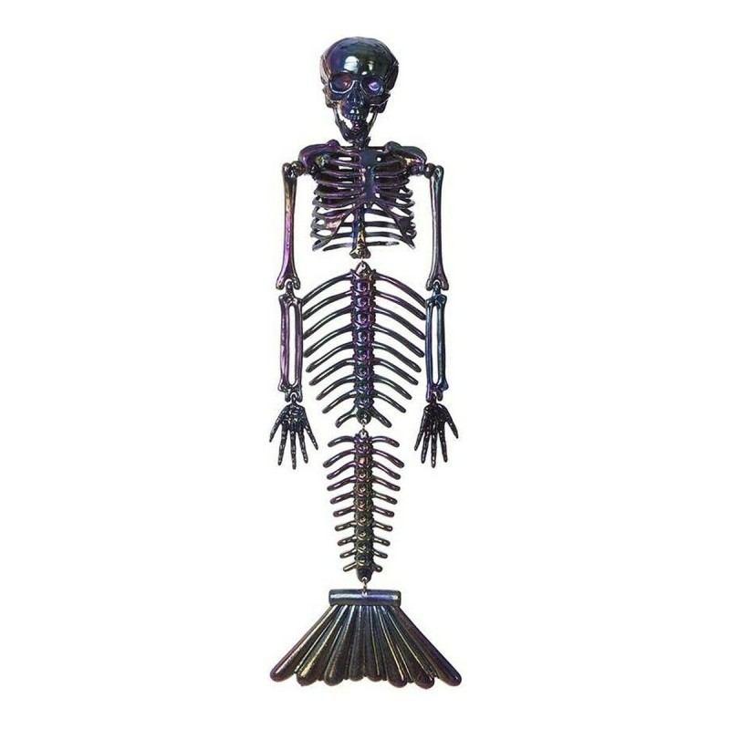 Décoration d'Halloween My Other Me Squelette Sirène Chrome (37 cm)