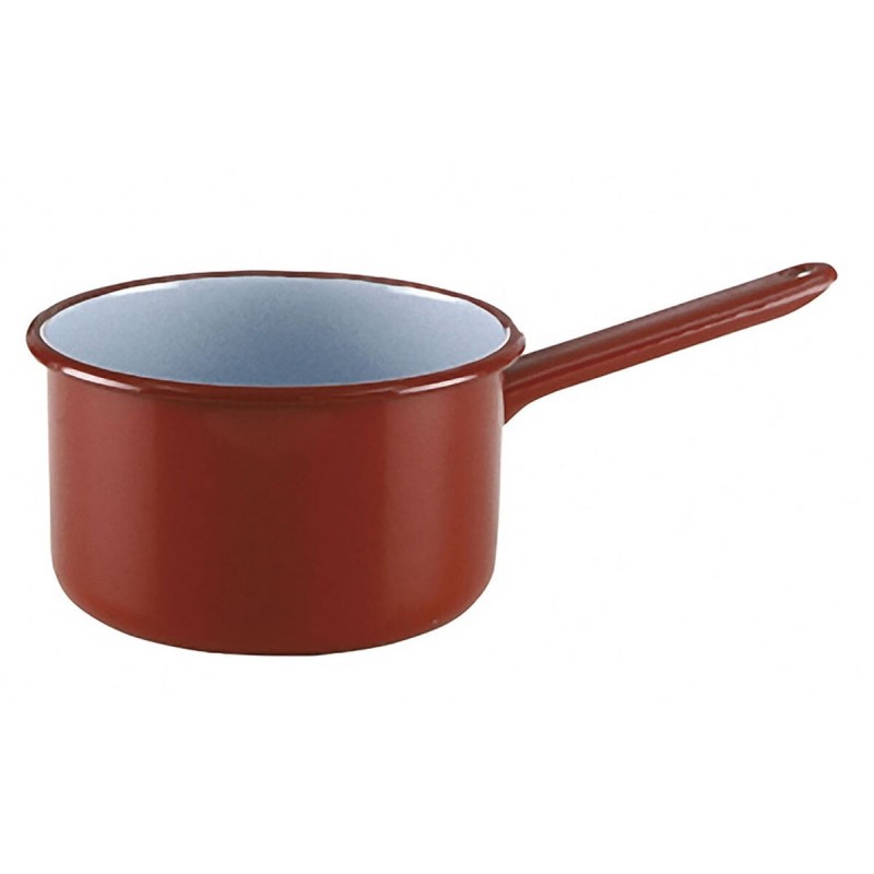 Casserole Quid Clasico Esmalte Bordeaux Métal Acier Ø 14 cm (12 Unités)