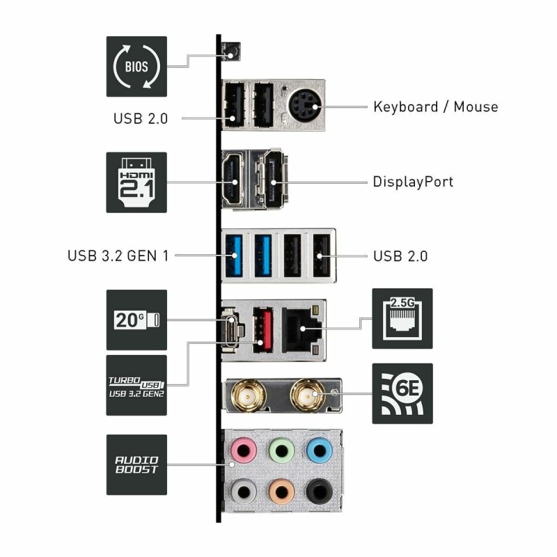 Carte Mère MSI PRO Z790-P WIFI Intel LGA 1700