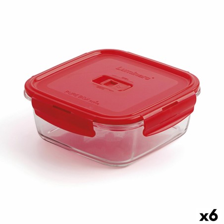 Boîte à lunch hermétique Luminarc Pure Box Rouge 1