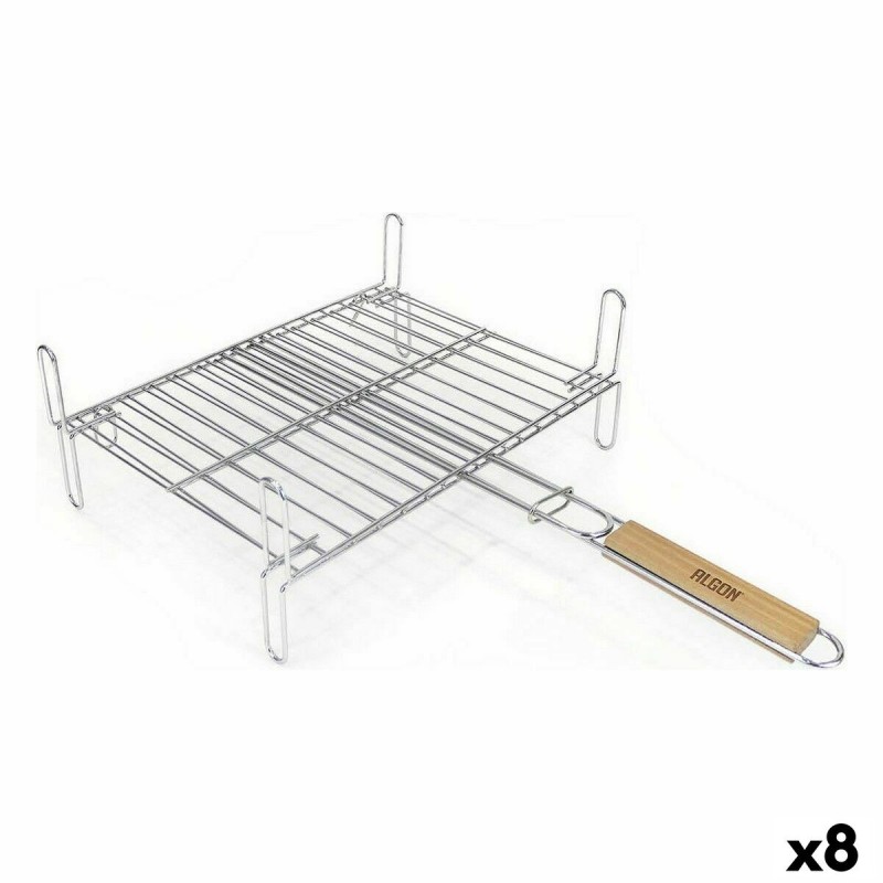 Grill Algon Pieds Barbecue 40 x 30 x 14 cm (8 Unités)