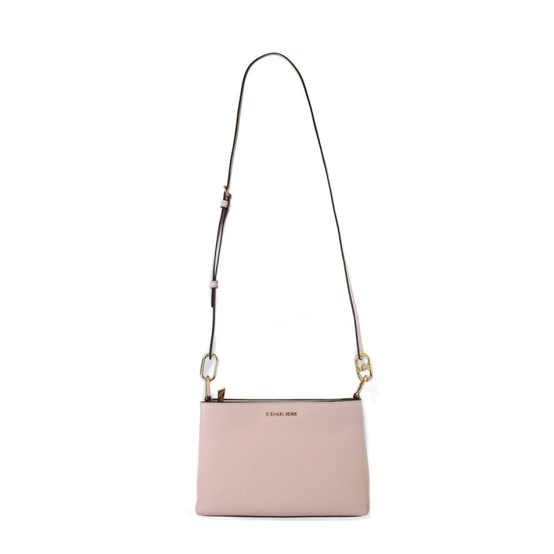 Sac à Bandoulière Michael Kors Leida Rose 25 x 17 x 5 cm