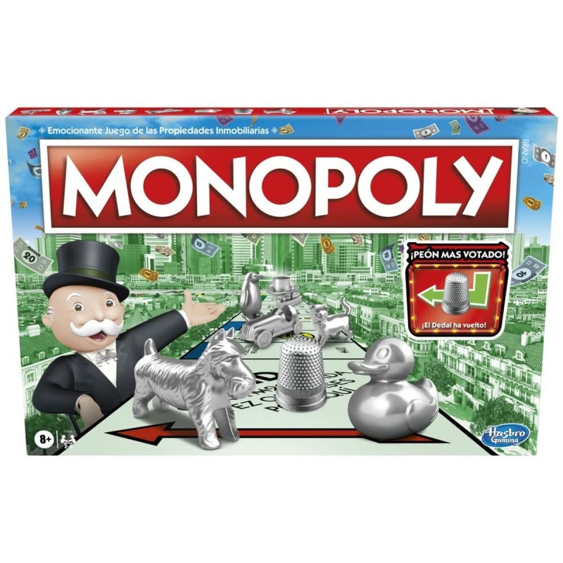 Jeu de société Hasbro Monopoly Clasico Madrid ES