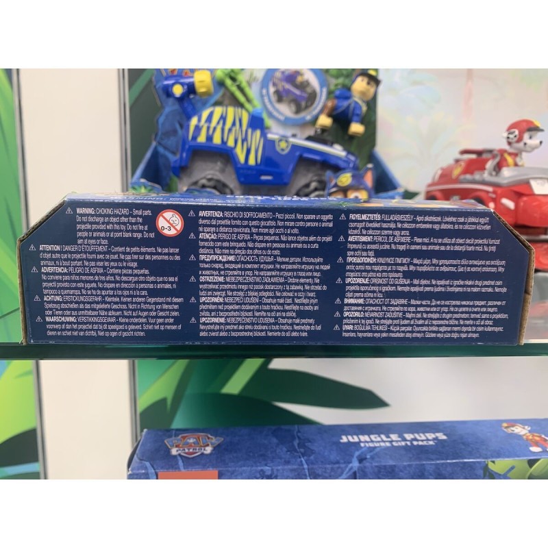 Set de voitures The Paw Patrol Jungle Pups - Chase & Tracker