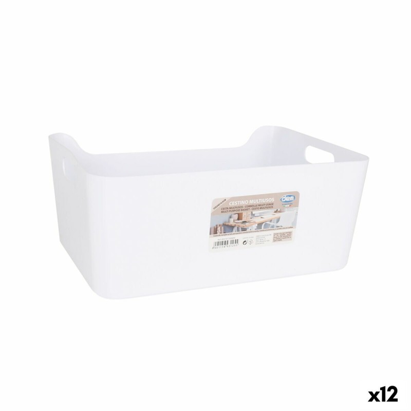 Panier Multi-usages Dem Blanc 33 x 24 x 14