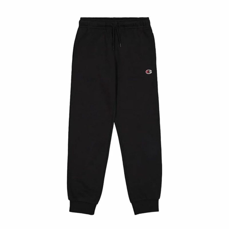 Pantalon de Survêtement pour Adultes Champion  Rib Cuff Noir Homme