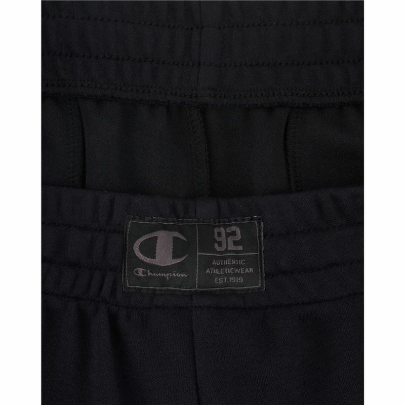 Pantalon de Survêtement pour Adultes Champion Rib Cuff Noir Homme