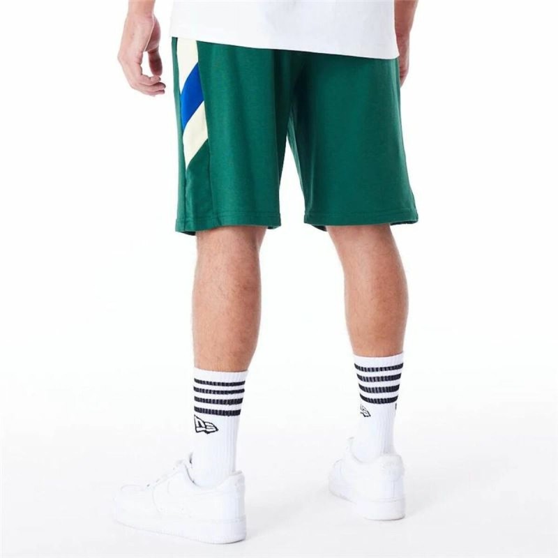 Short de Sport New Era NBA Milwaukee Bucks Vert